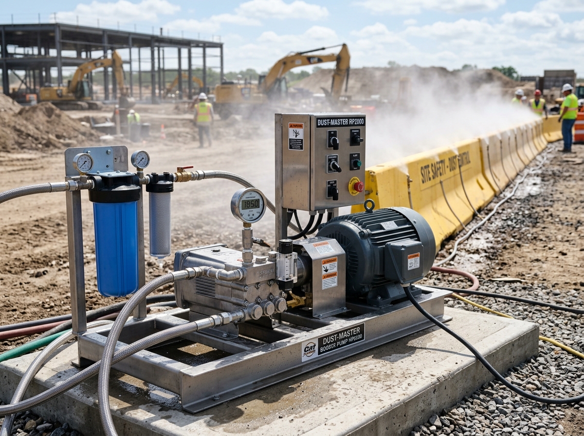 Anti-Smog Gun vs High-Pressure Mist Spray System: Which Solution Do You Need?